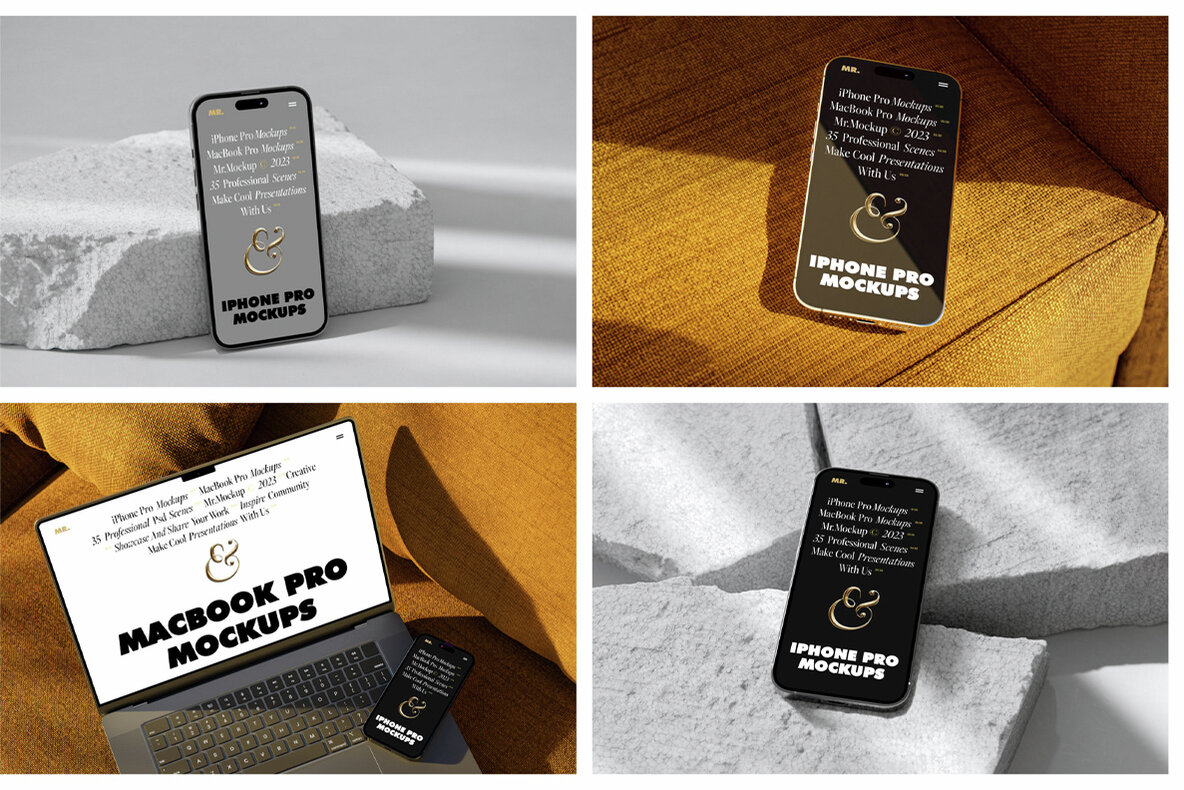 Device Mockups   MacBook   iPhone 7