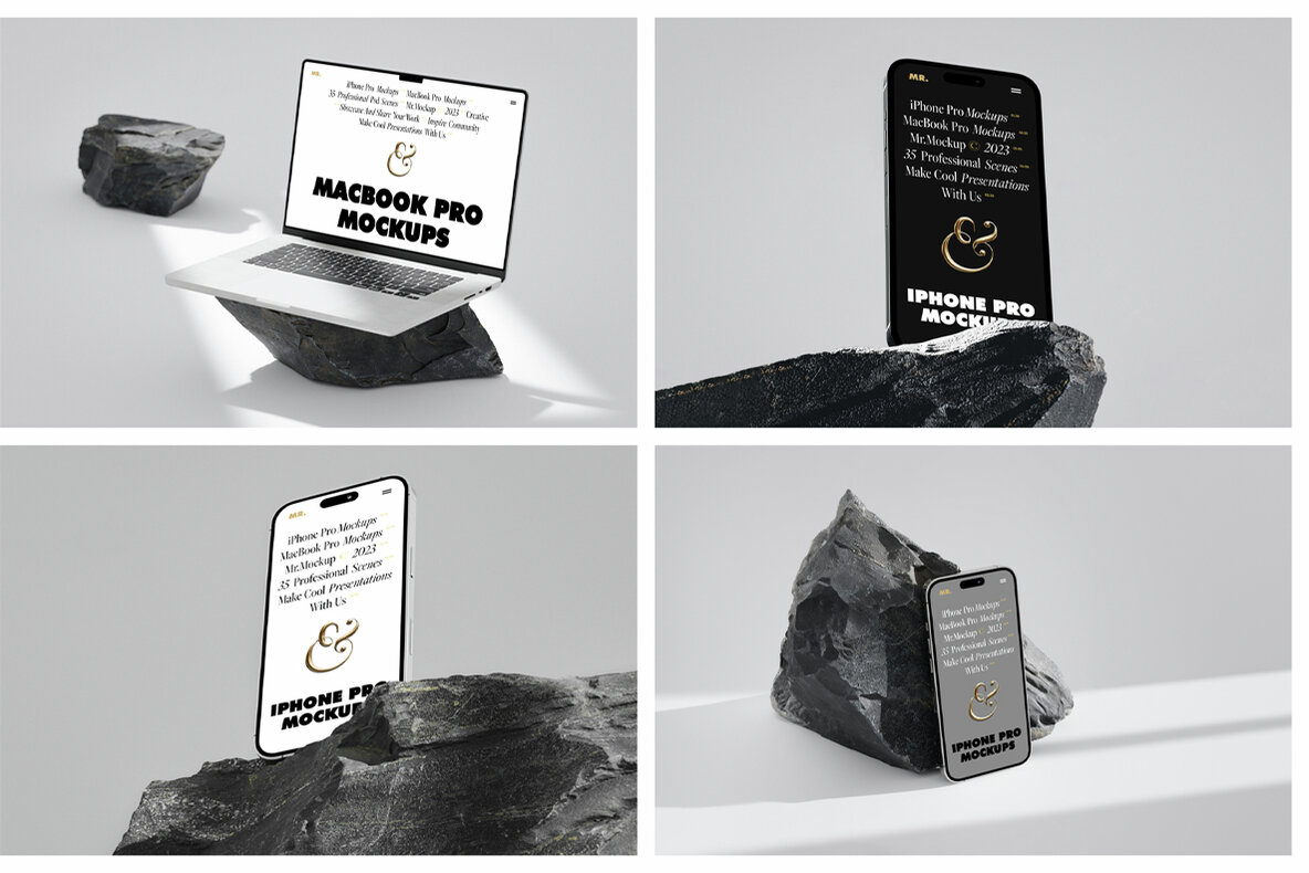 Device Mockups   MacBook   iPhone 11