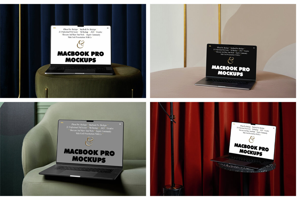 Device Mockups   MacBook   iPhone 13