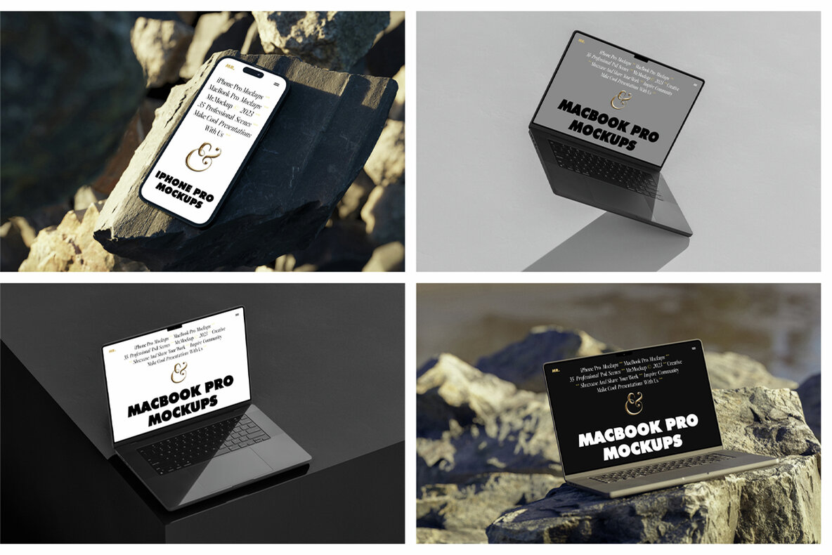 Device Mockups   MacBook   iPhone 15
