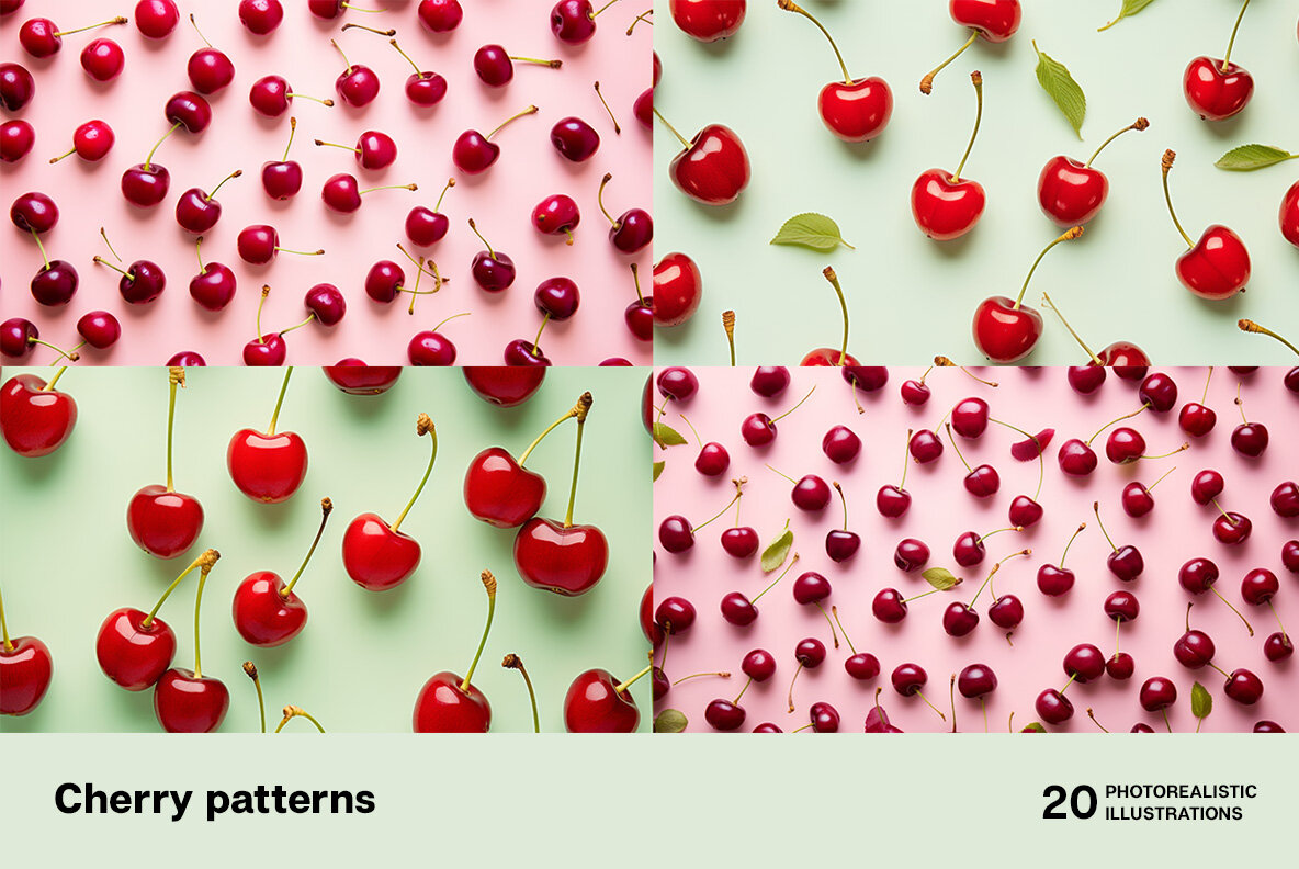Cherry Patterns 4