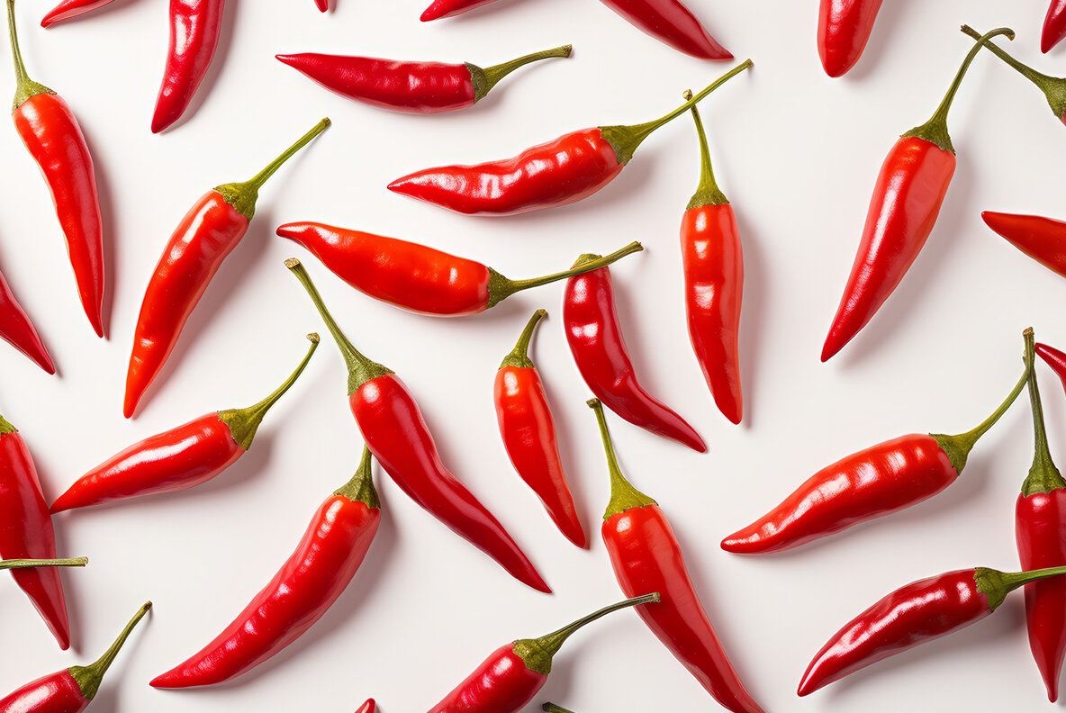Chili pepper patterns 9