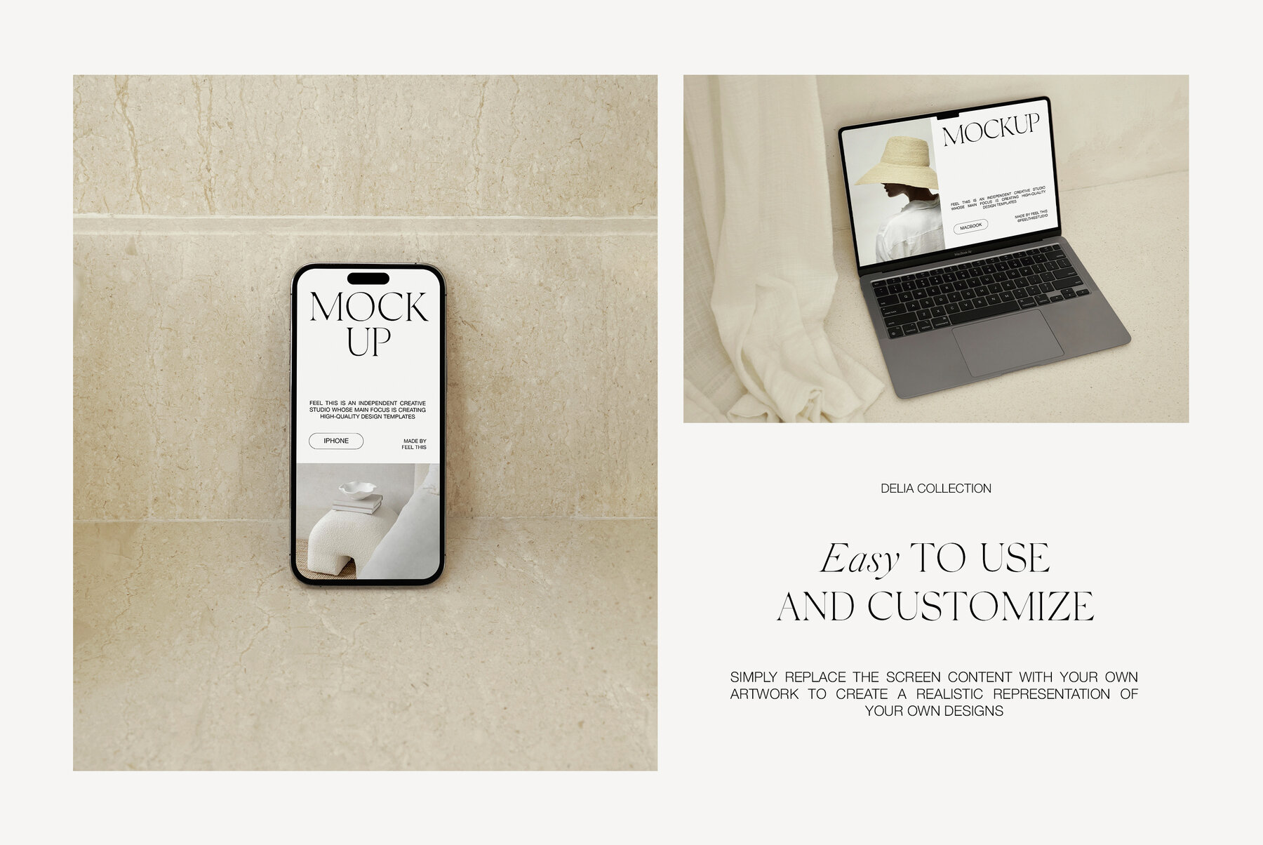 iPhone 14 Pro  MacBook Air  Book Cover Mockups 5