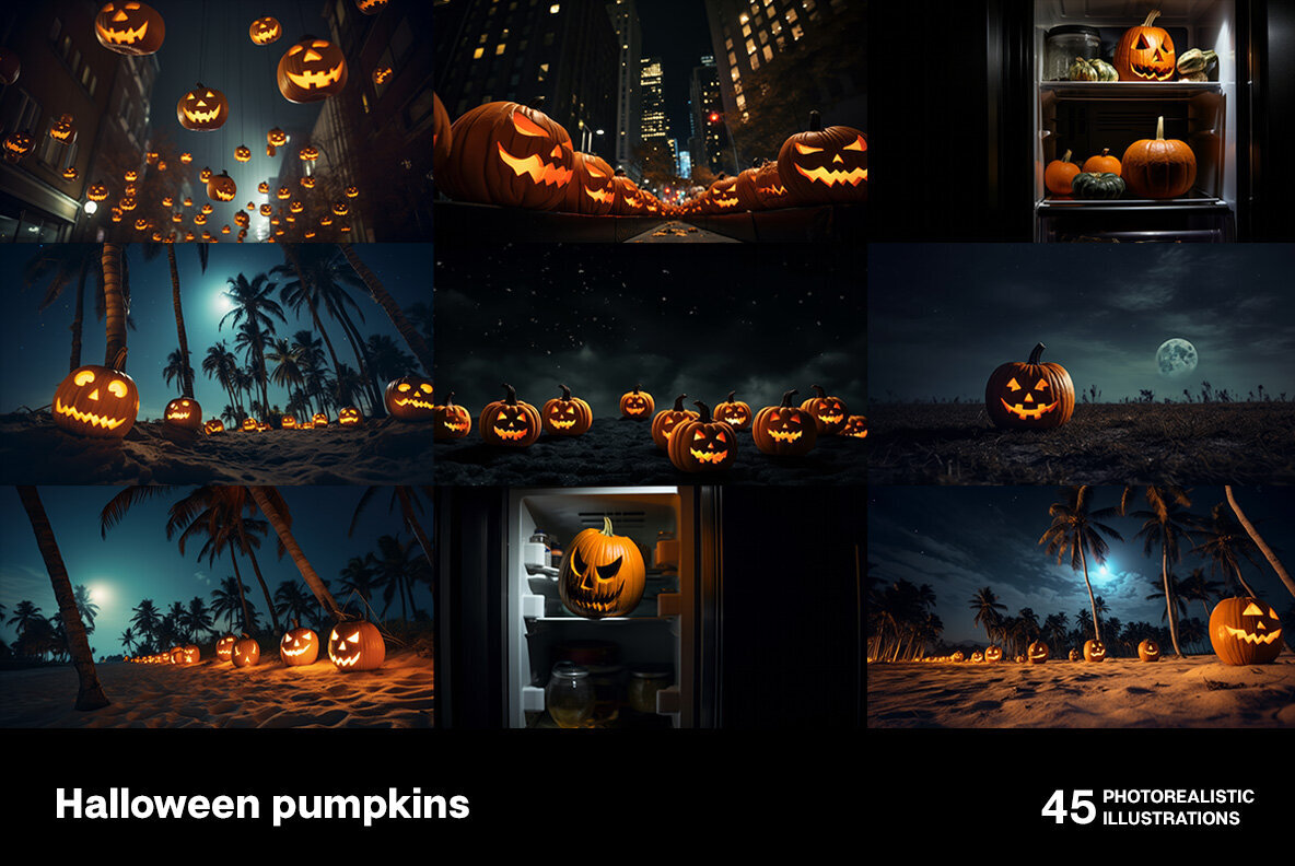 Halloween pumpkins 2