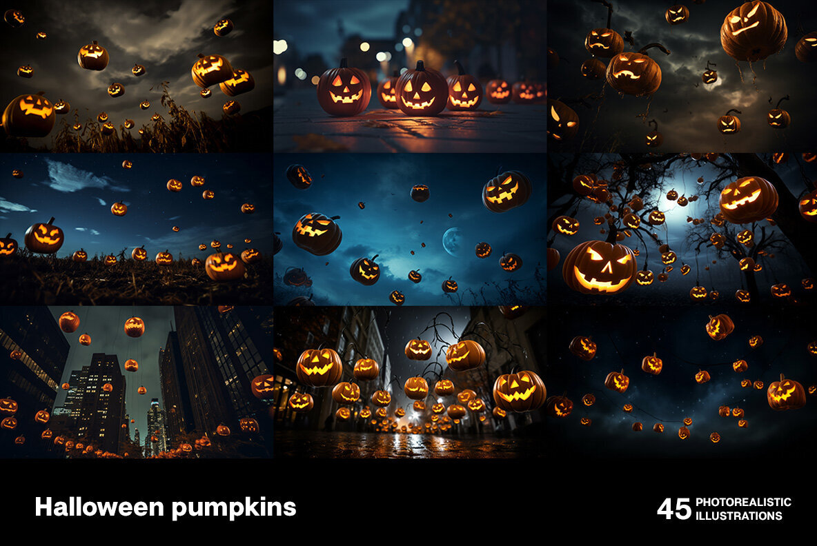 Halloween pumpkins 3