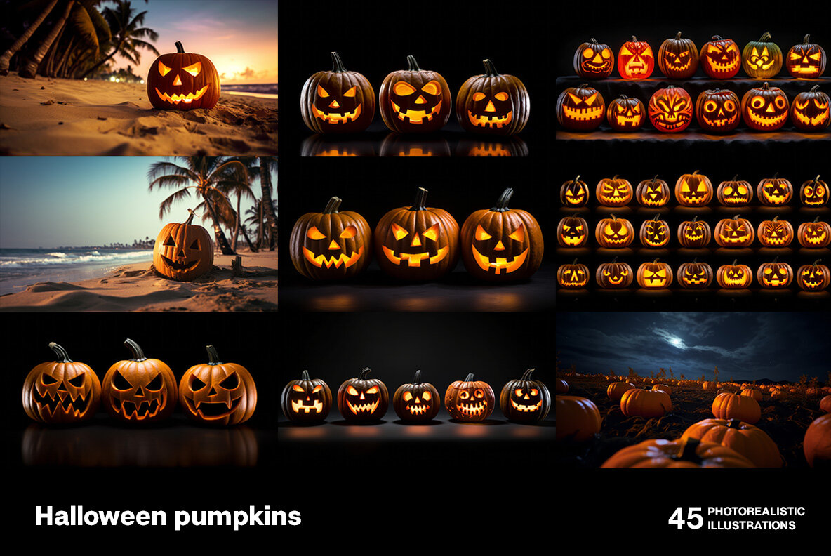 Halloween pumpkins 4