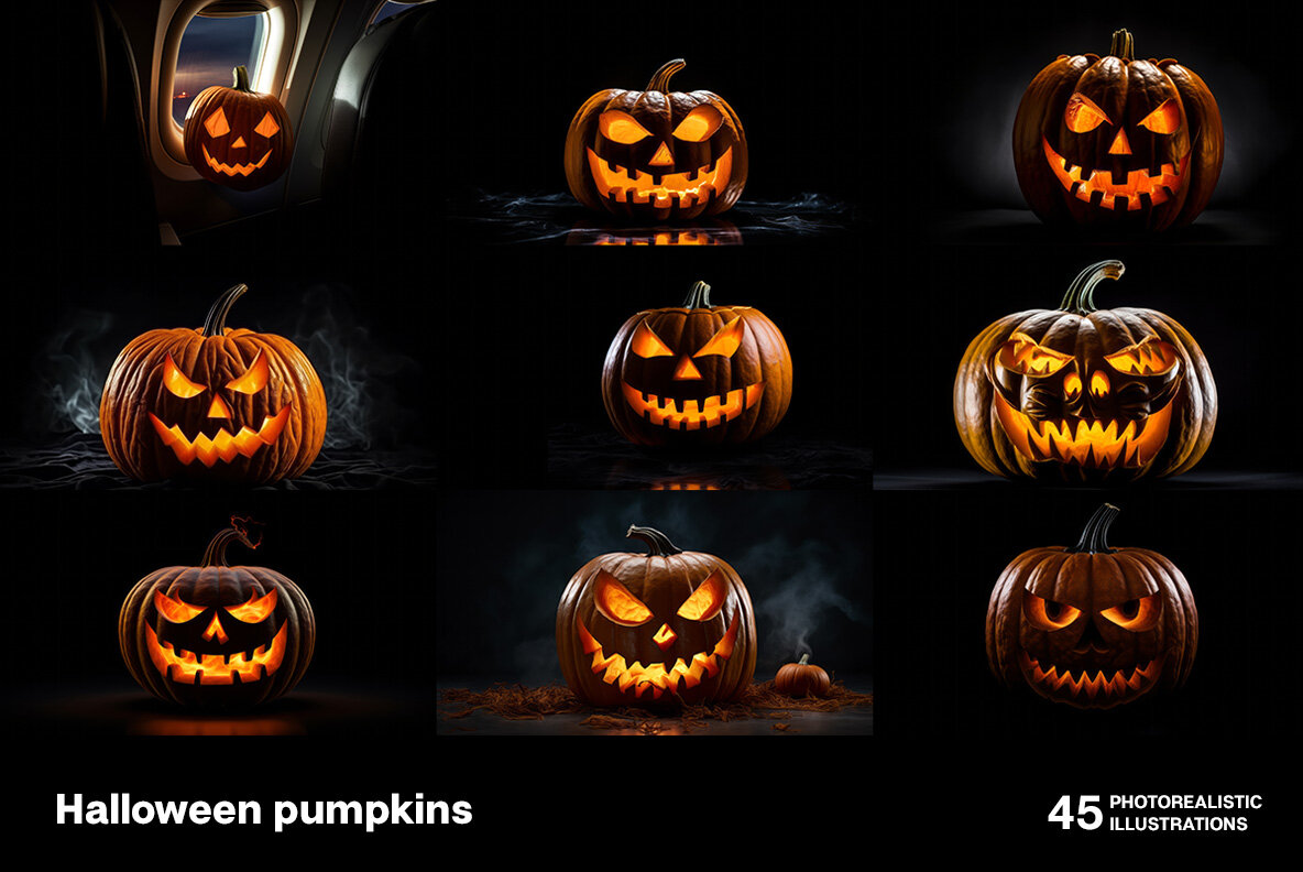 Halloween pumpkins 5