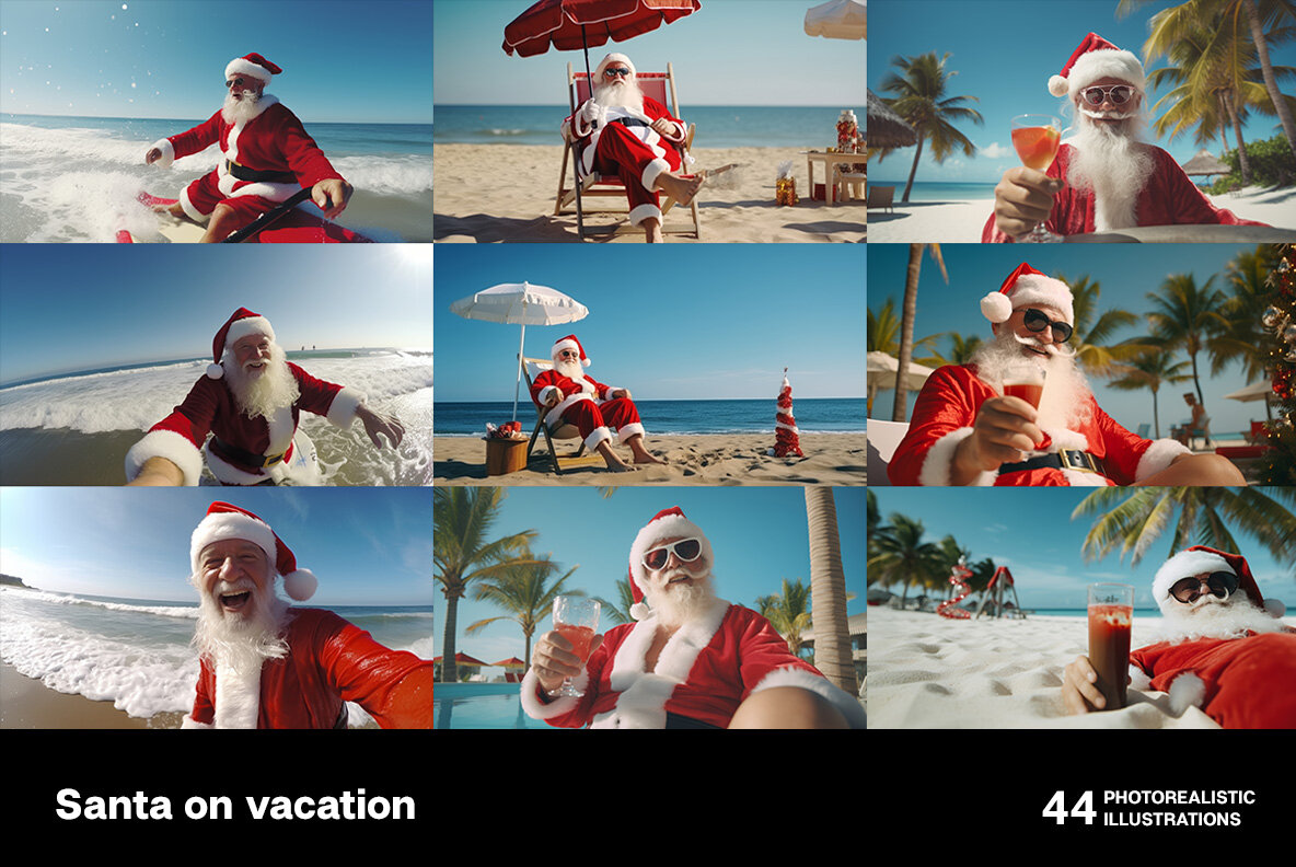 Santa Claus is on Vacation 4