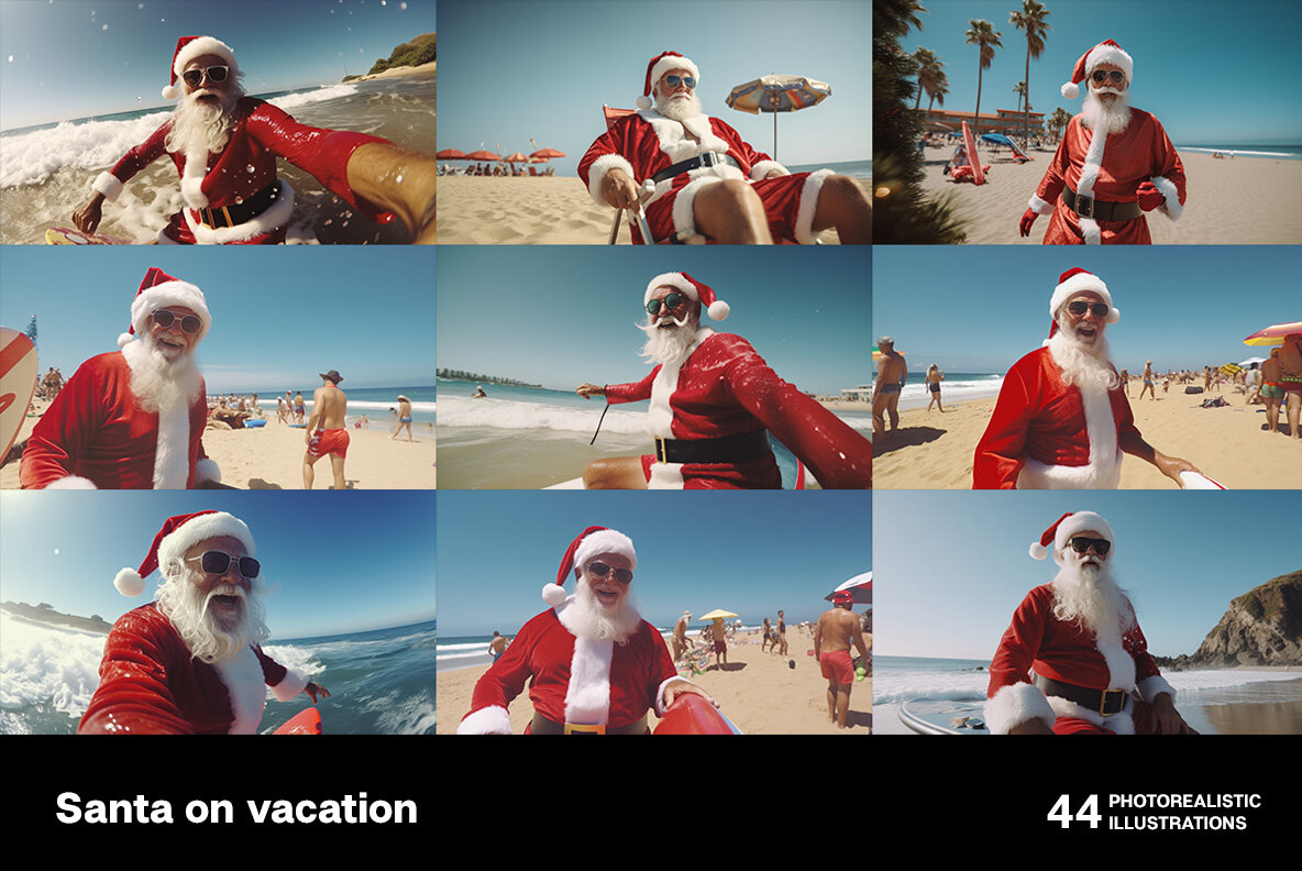 Santa Claus is on Vacation 5