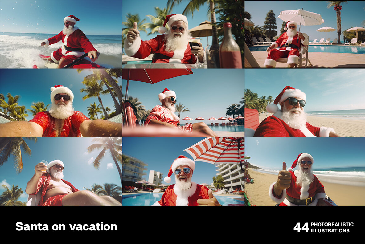 Santa Claus is on Vacation 6