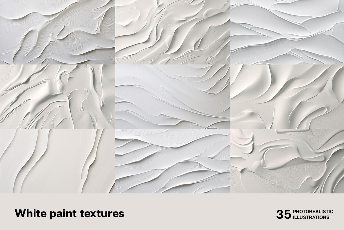 White Paint Textures 2