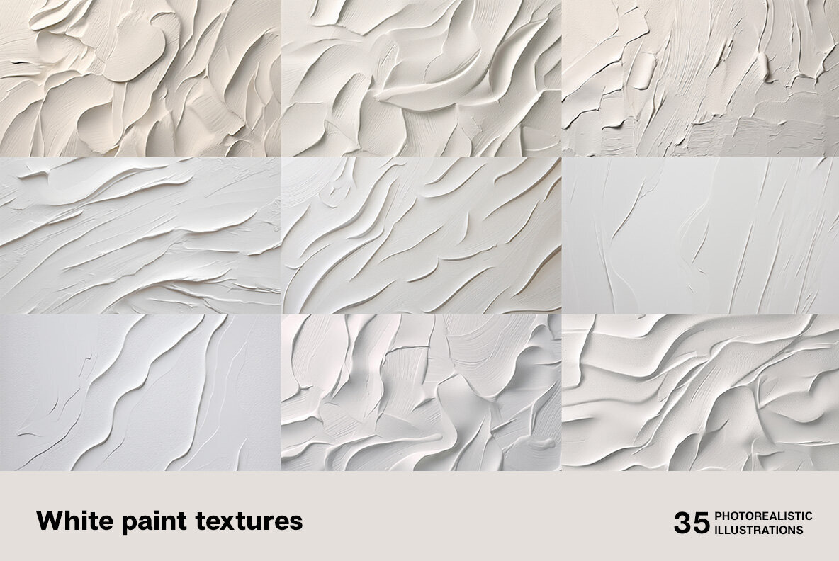 White Paint Textures 3