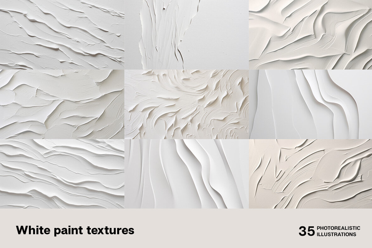 White Paint Textures 4