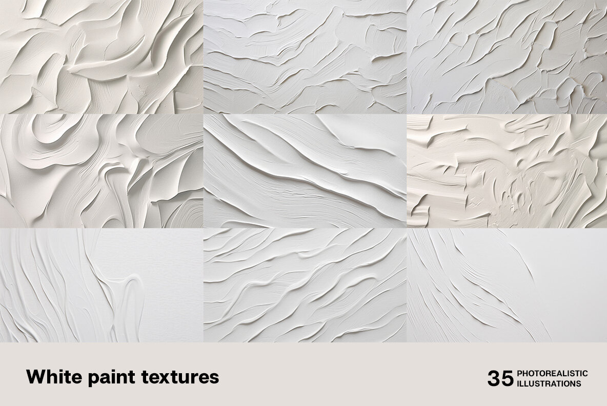 White Paint Textures 5