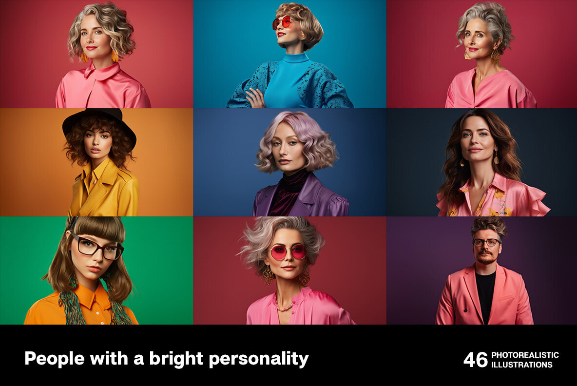 People with a bright personality 2