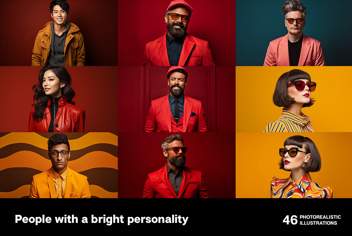 People with a bright personality 3