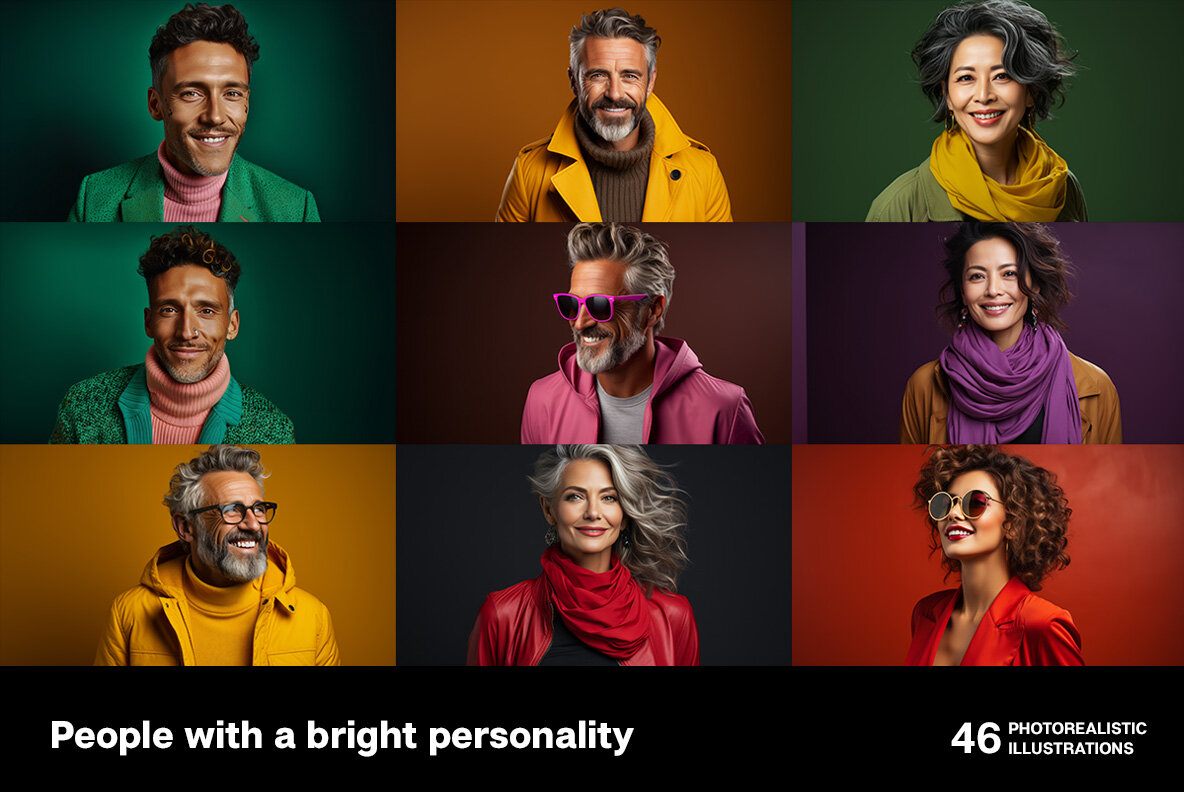 People with a bright personality 4