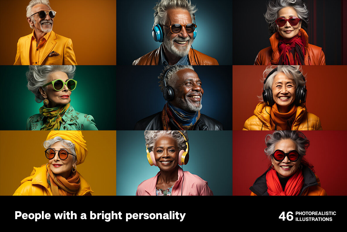 People with a bright personality 5