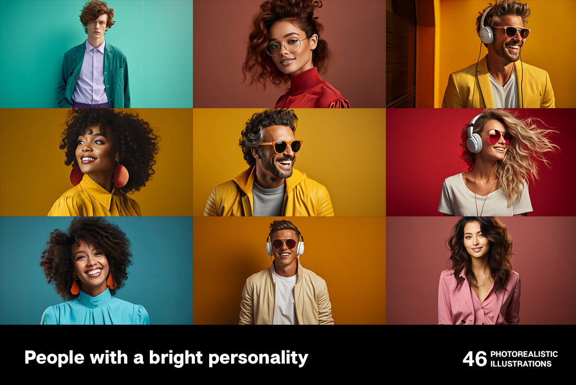 People with a bright personality 6