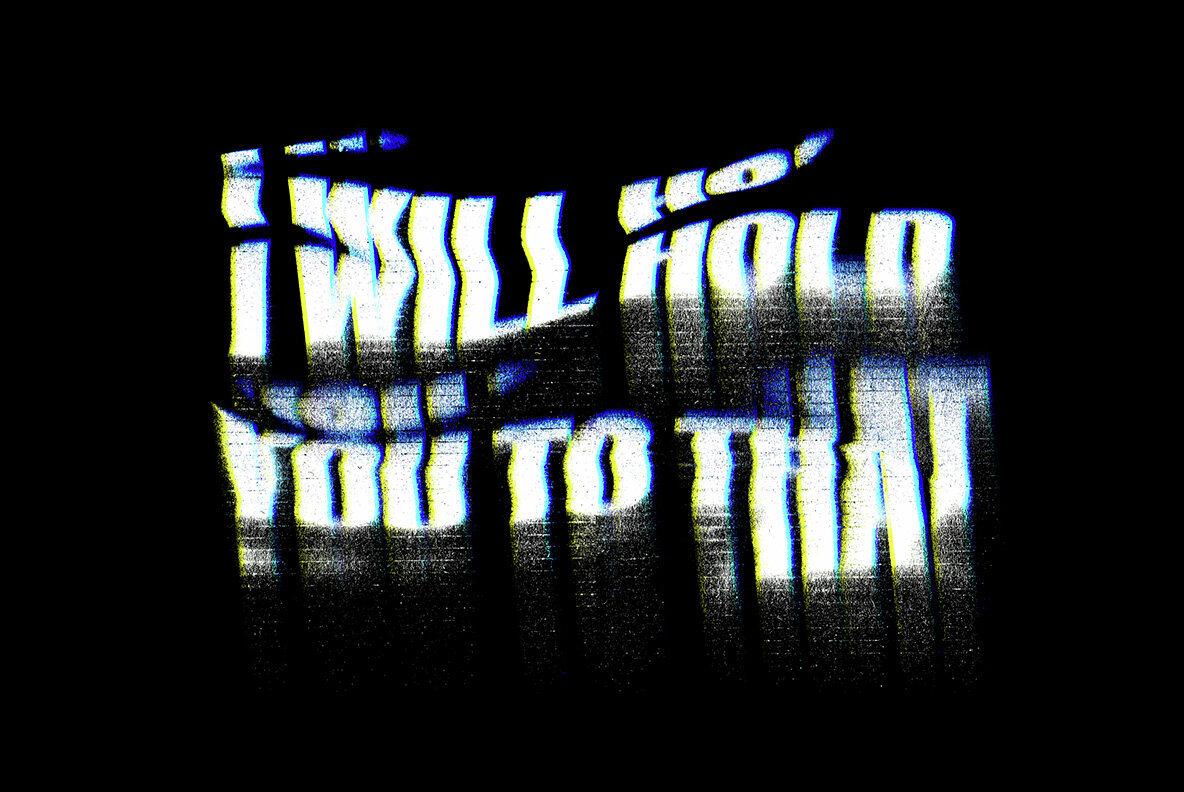 Distortion Text Effects Collection 8