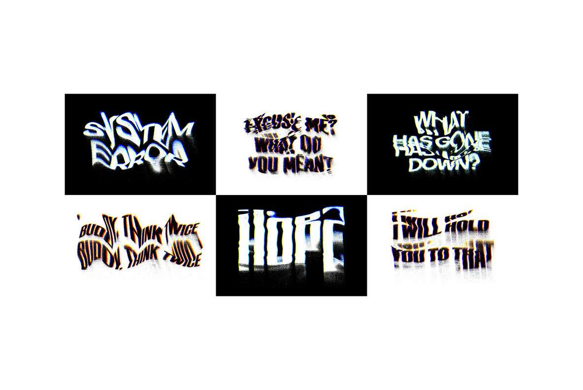 Distortion Text Effects Collection 10