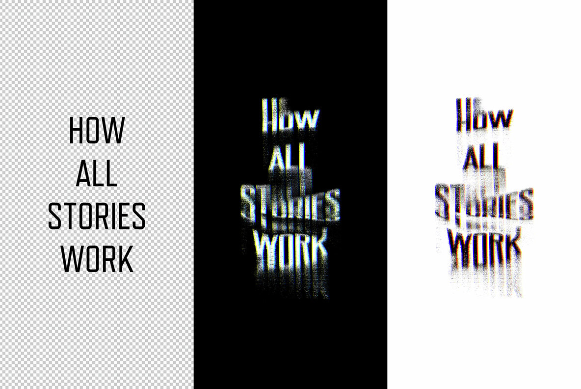 Distortion Text Effects Collection 12