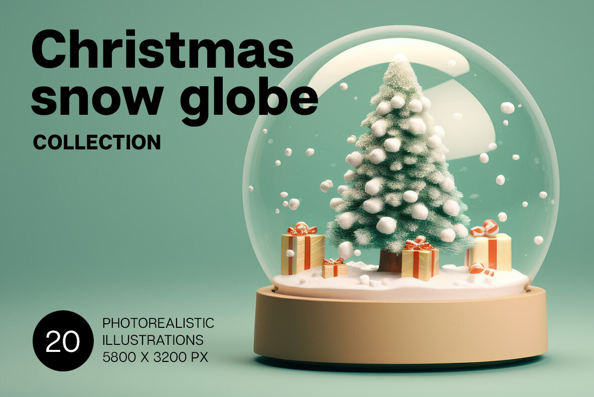 Christmas Snow Globe 1