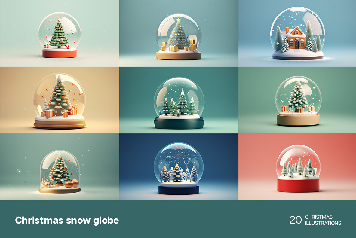 Christmas Snow Globe 2