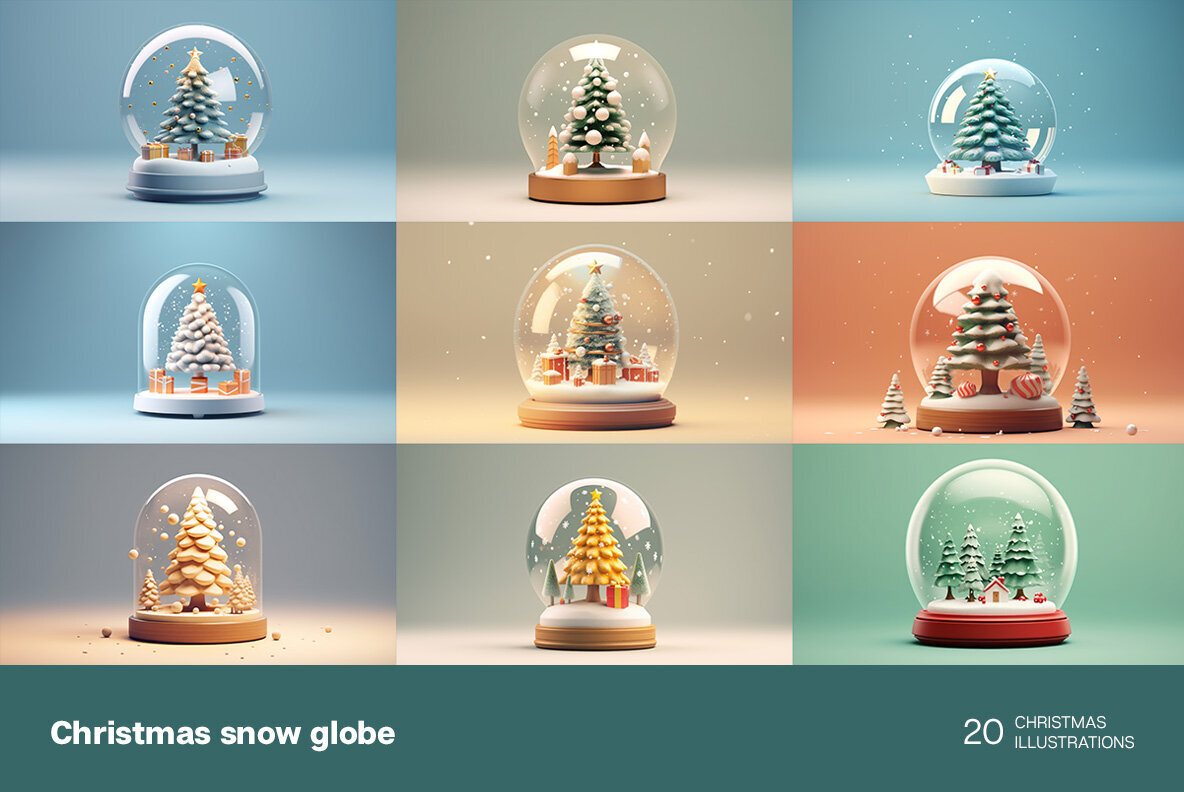 Christmas Snow Globe 3