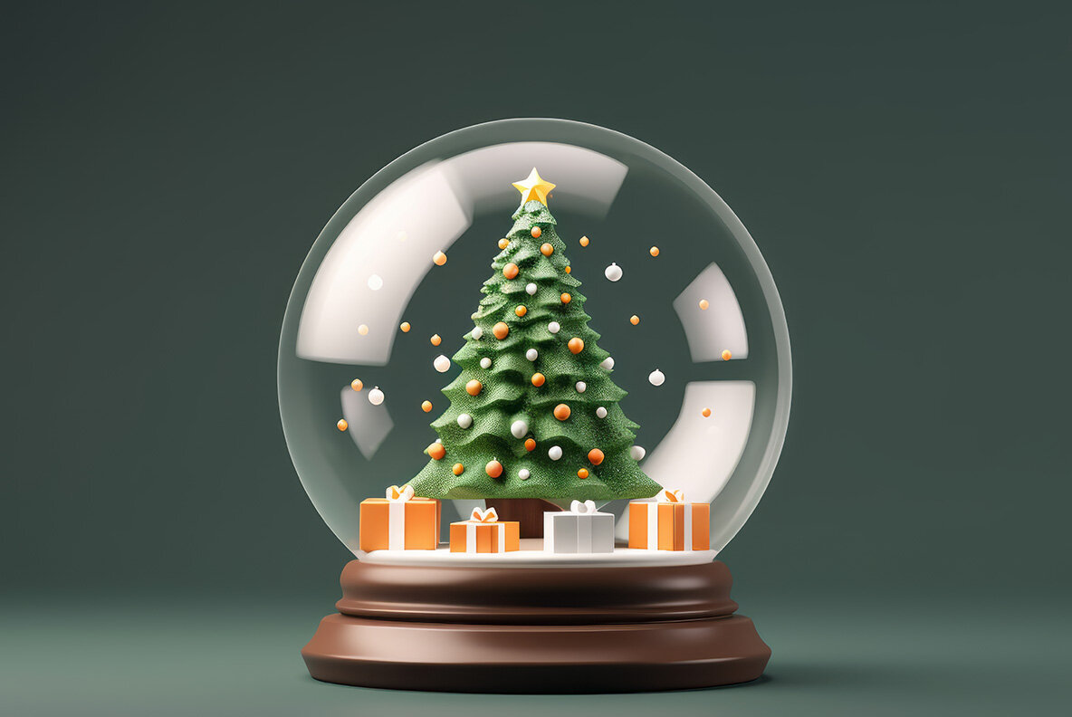 Christmas Snow Globe 4