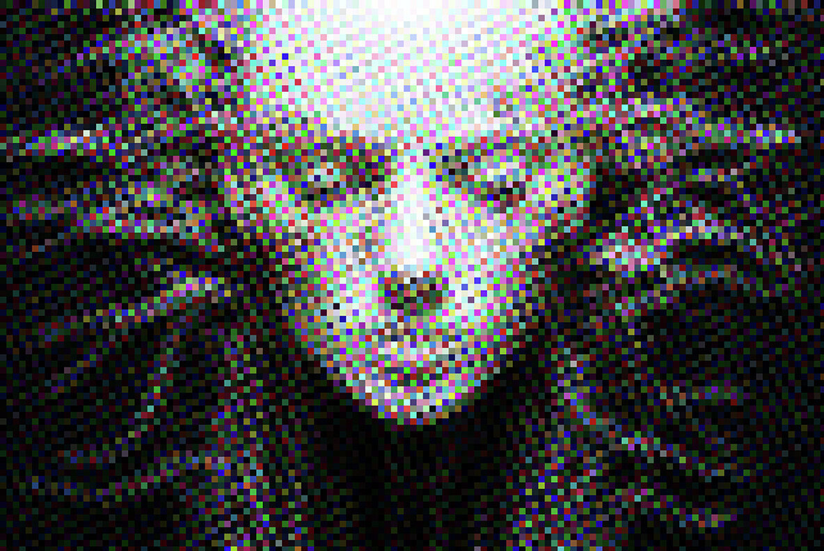 Colorful Pixels Photo Effect 2