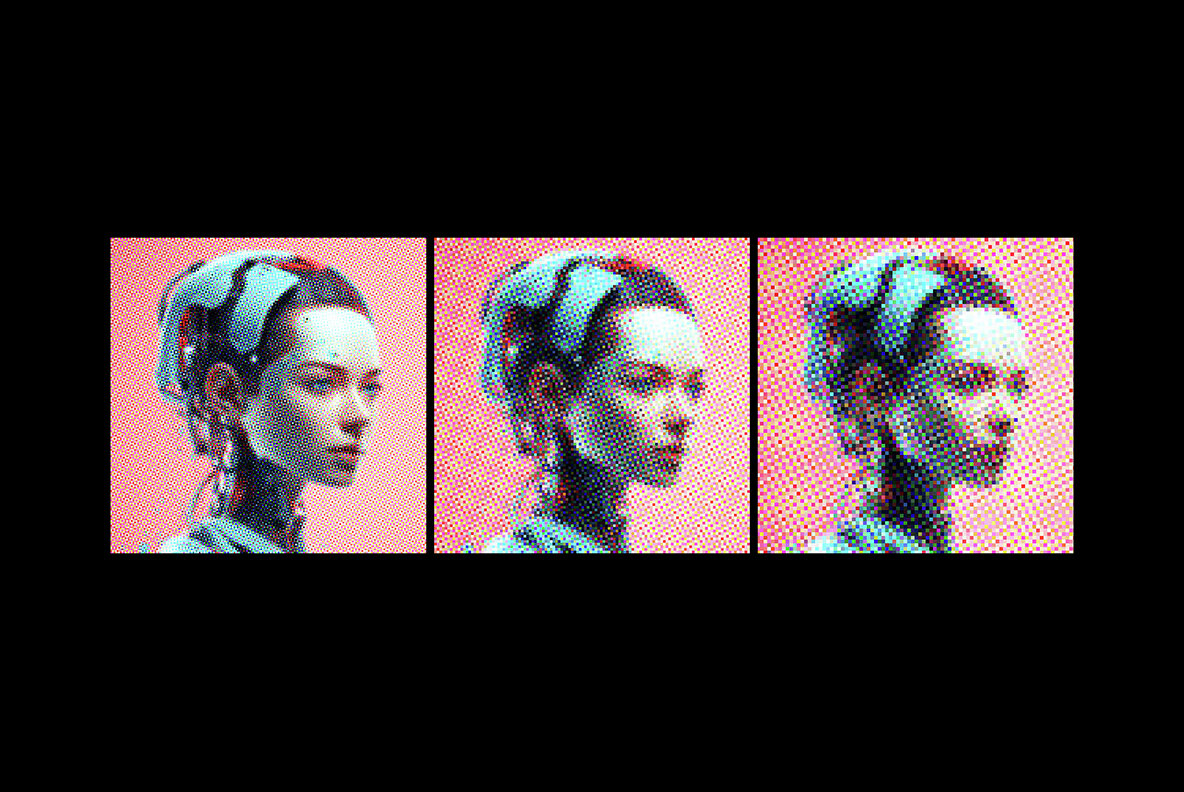 Colorful Pixels Photo Effect 7