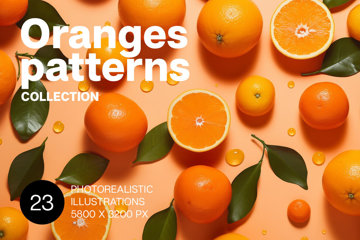 Oranges patterns 1