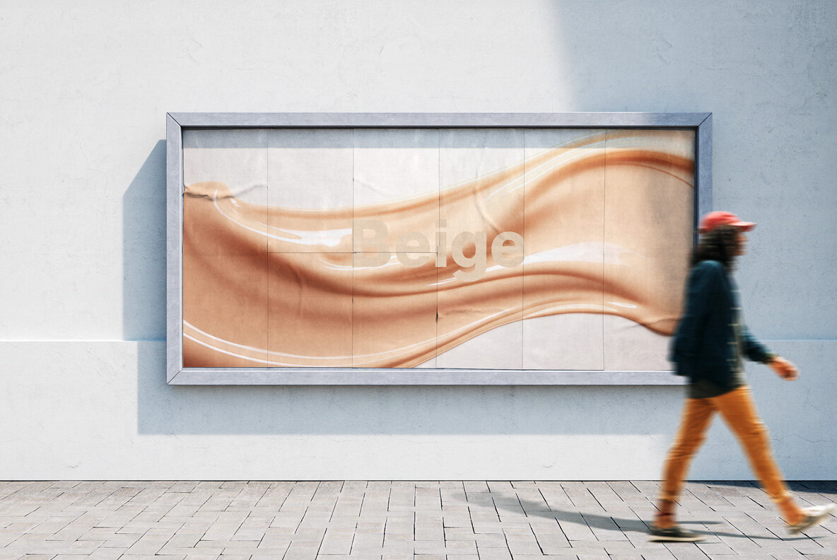 Beige viscous liquid 10