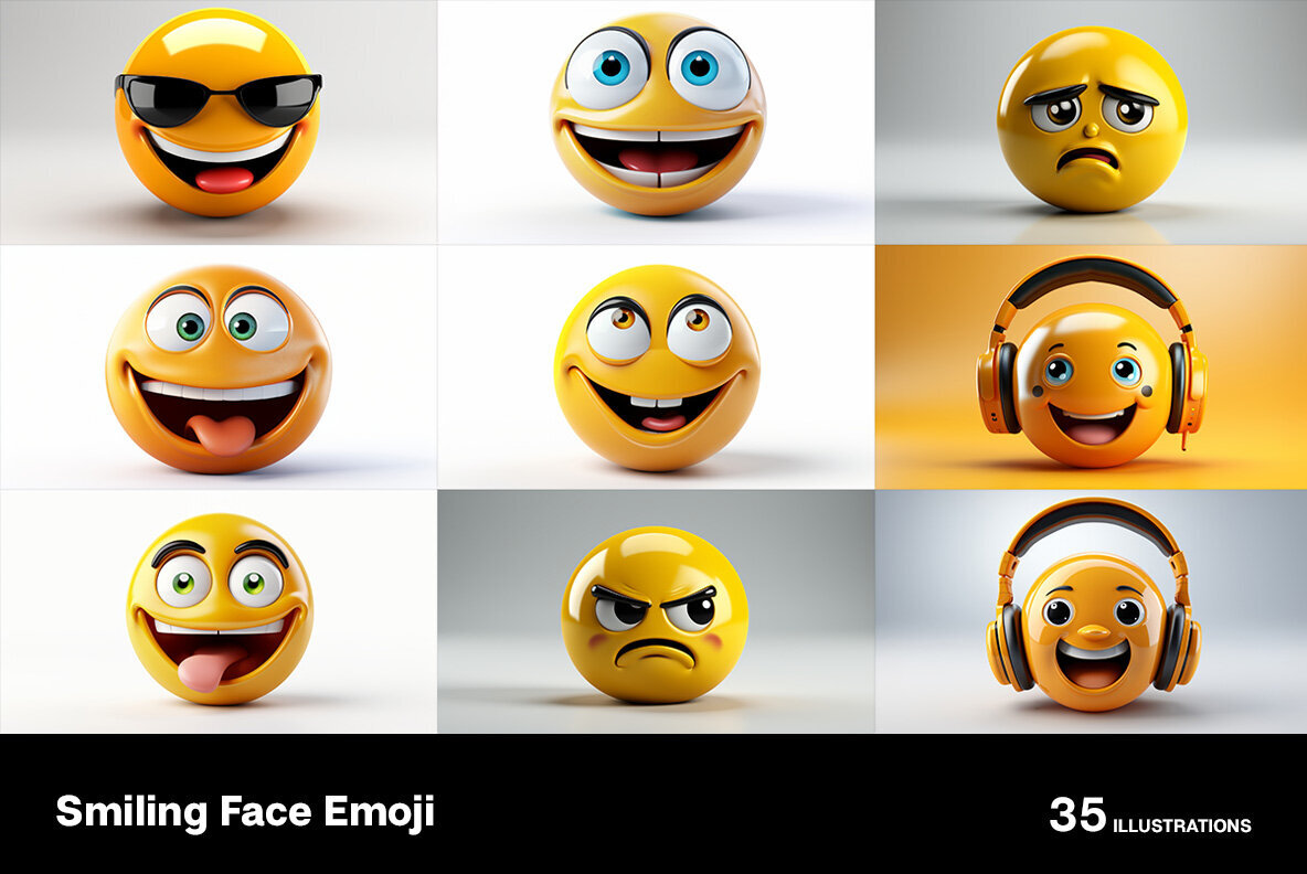 Smiling Face Emojis 3