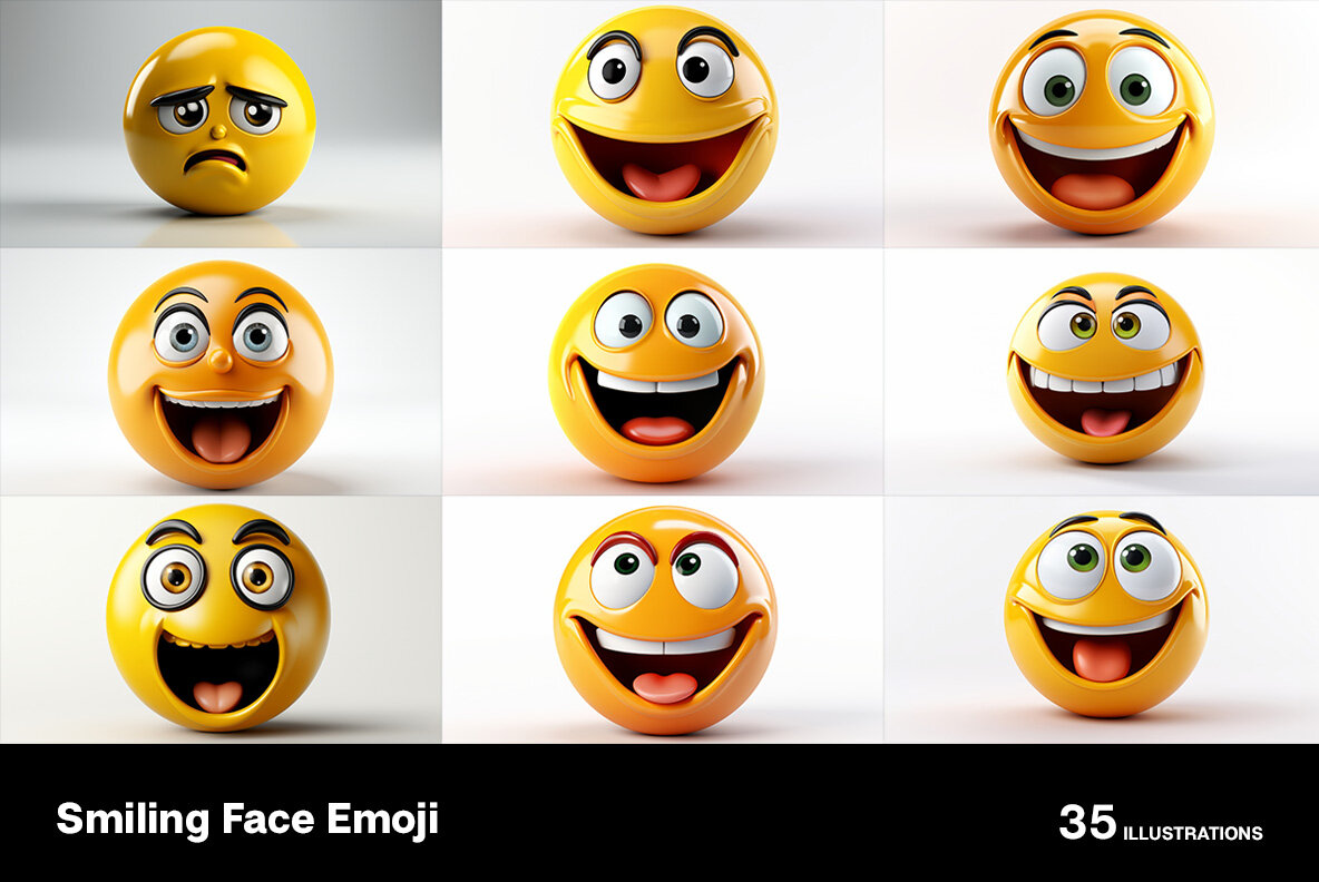 Smiling Face Emojis 5