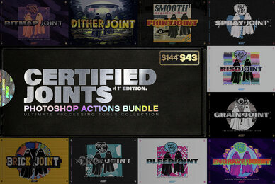 Certified Joints Photoshop Actions Bundle