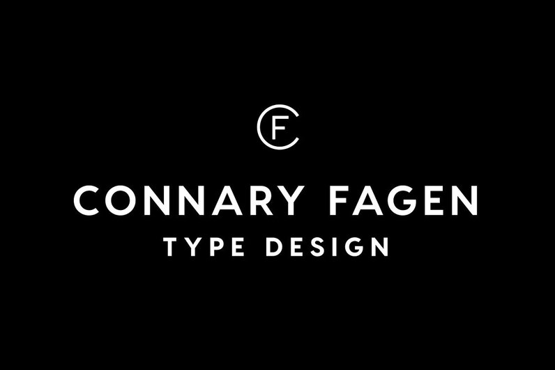 Modern Type Design by Connary Fagen
