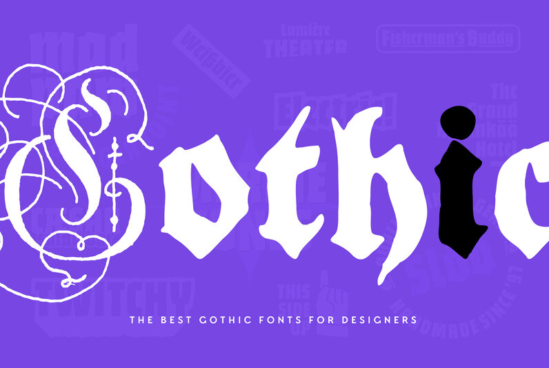 50 Best Gothic Fonts for Designers