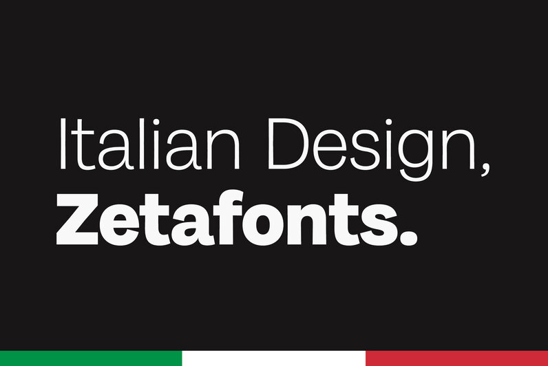Zetafonts - Italian Type Design