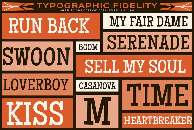 Experience the Timeless Charm of Stiggy and Sands' Fonts