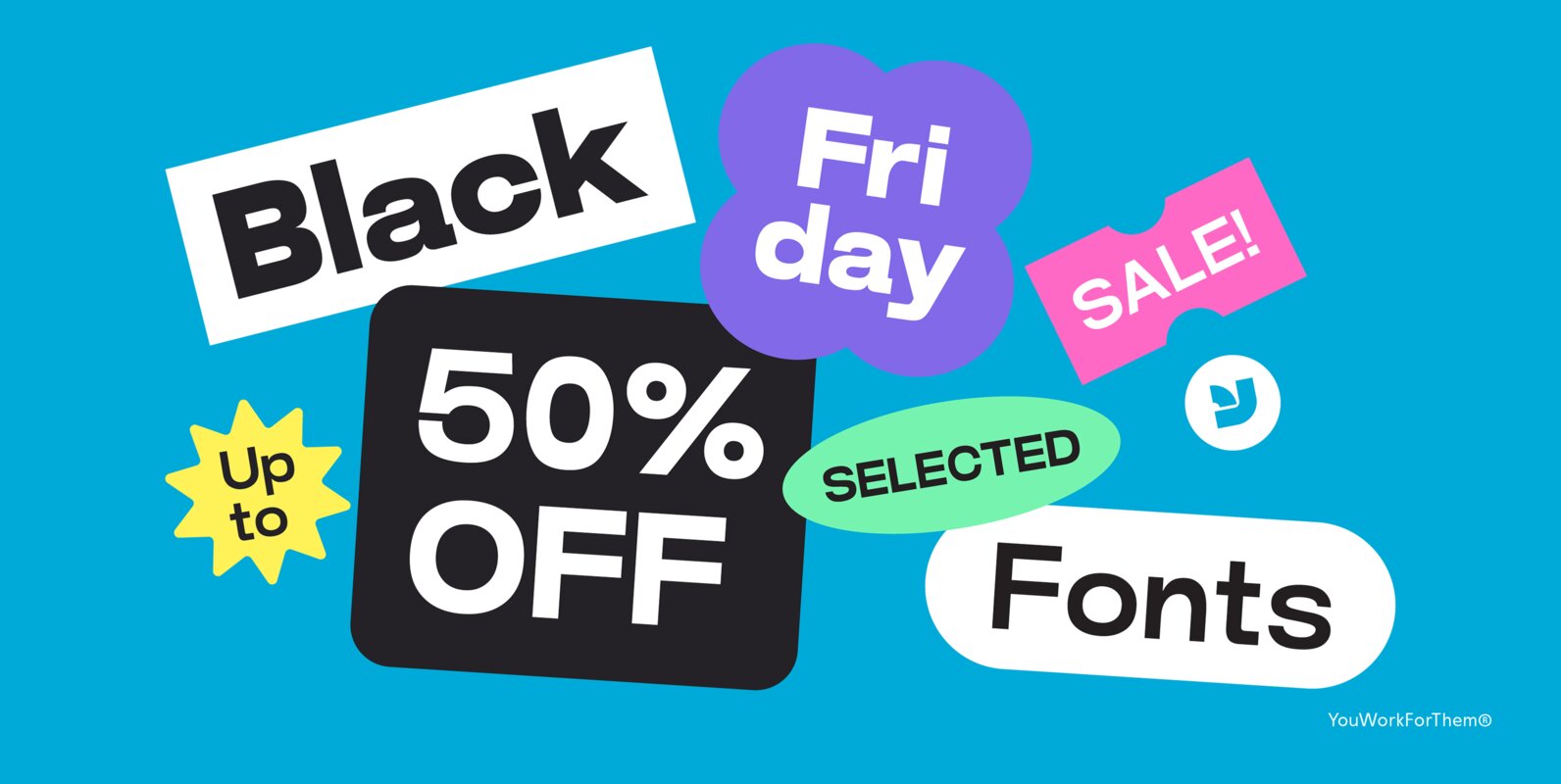 Black Friday Special  50  Off Selected Fonts