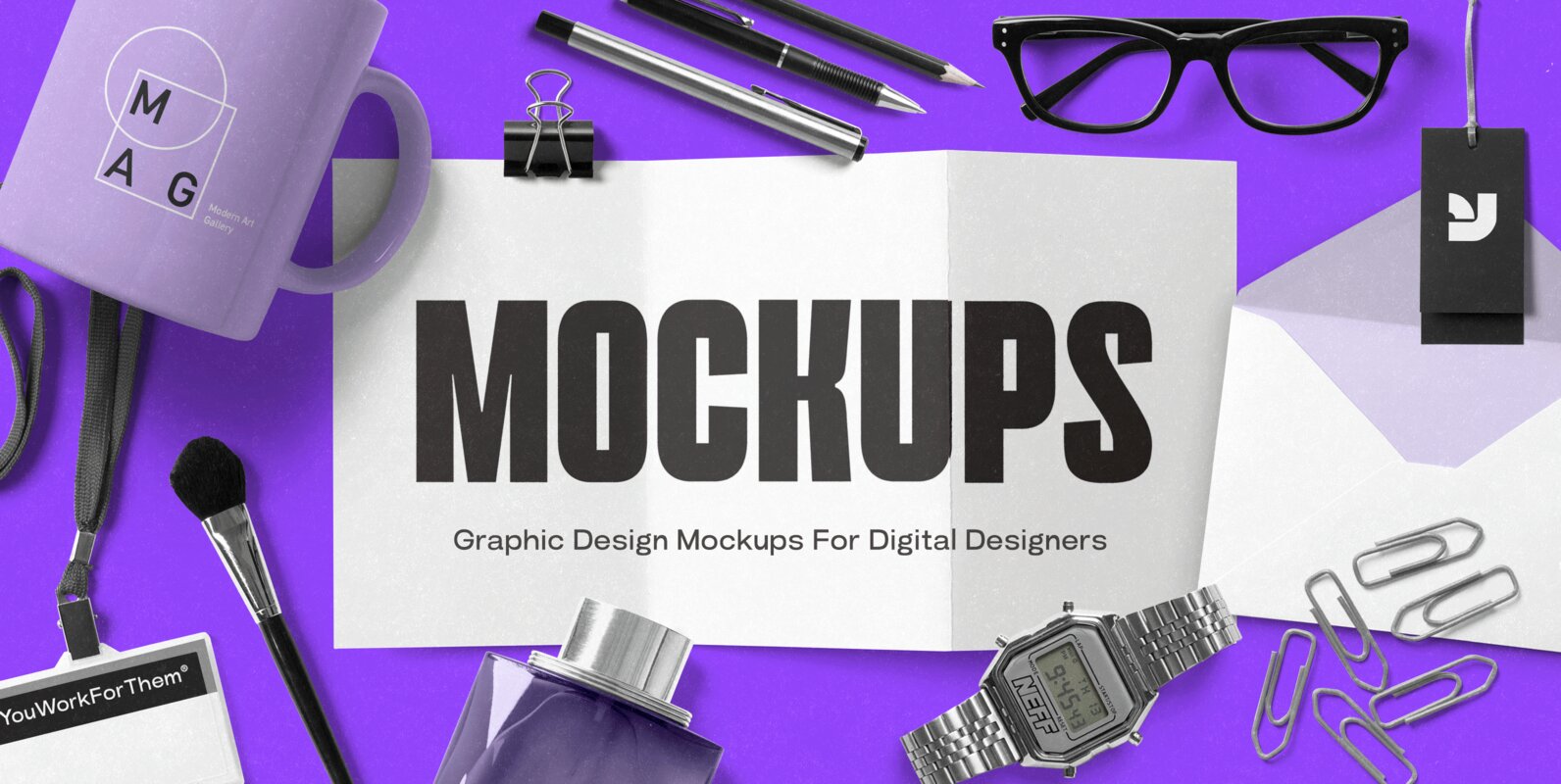 Graphic Design Mockups for Digital Designers