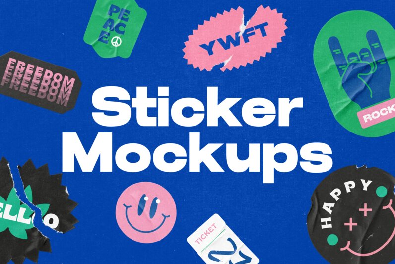 Sticker Mockups: Peel, Place, and Preview