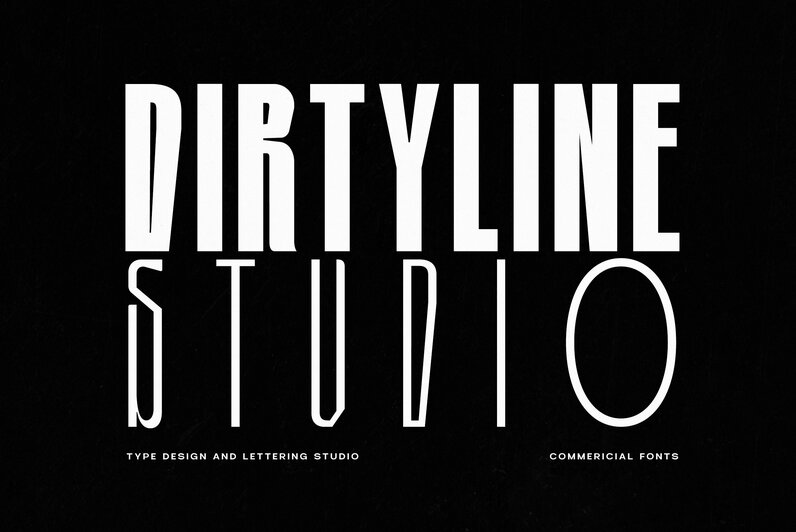 Unlock Creativity with Dirtyline Studio's Unique Typefaces
