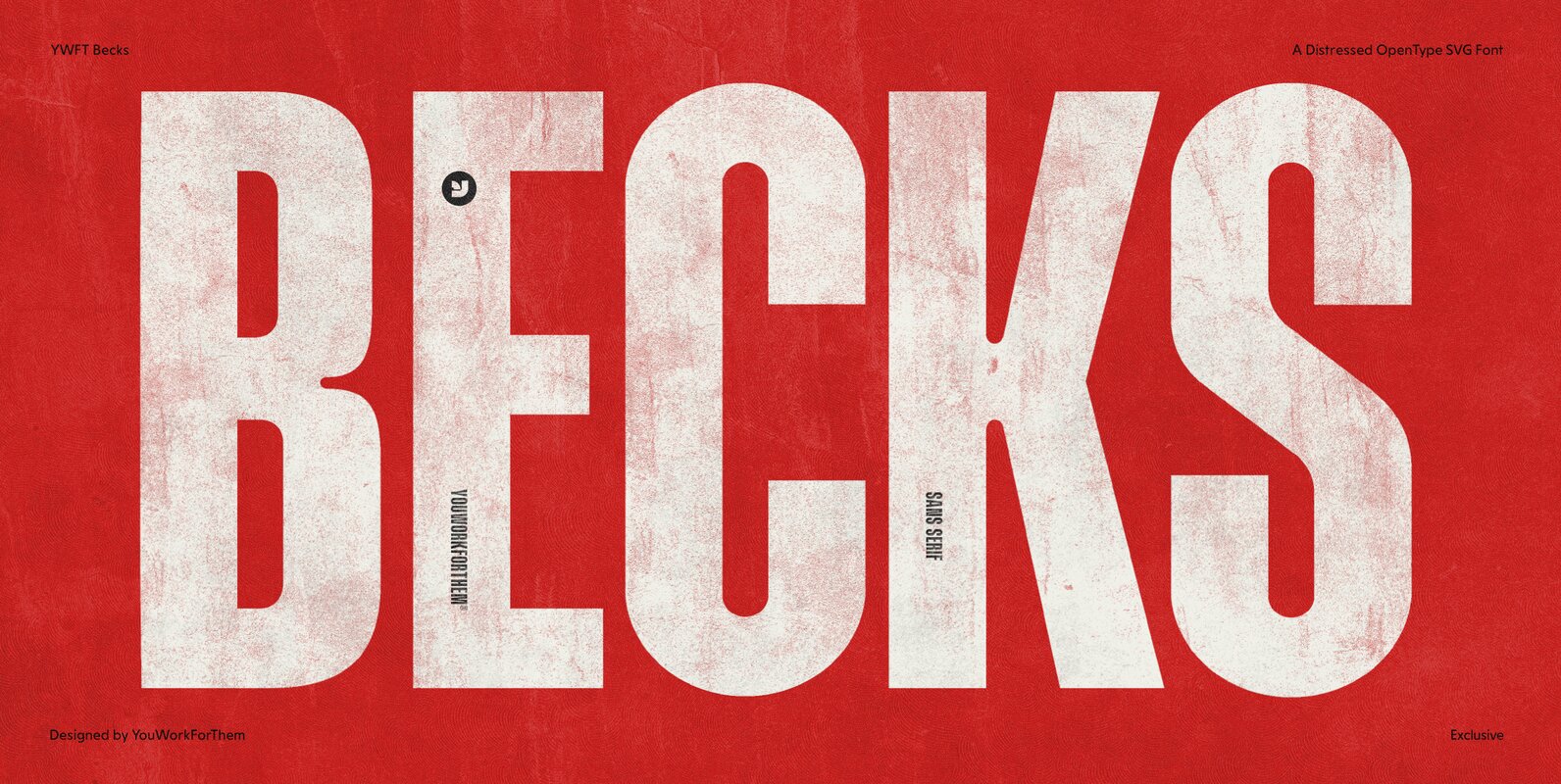 YWFT Becks  The Leader in Headline SVG Fonts