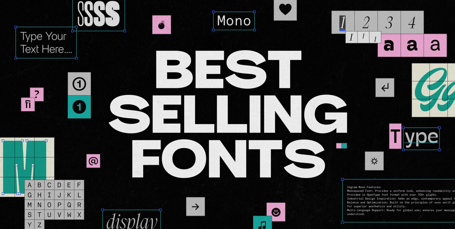 Discover The Best Selling Fonts
