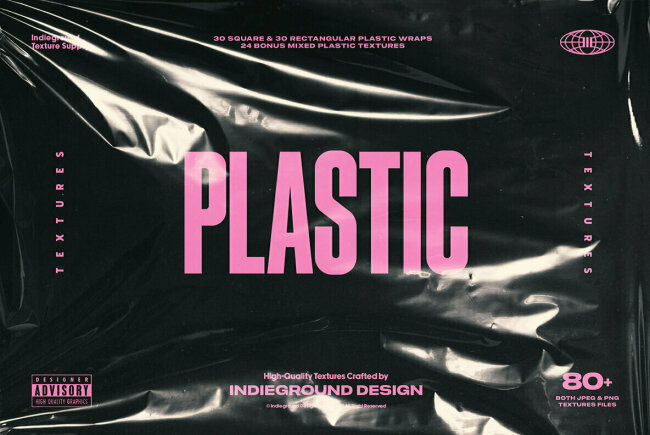 Plastic Textures: This Bubble Wrap Pops