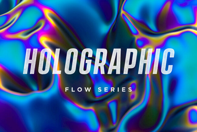 Create Stunning Visual Designs with Holographic Flow