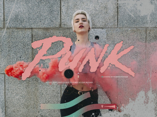 30+ Edgy Punk Fonts to Help You Punch Up Your Message